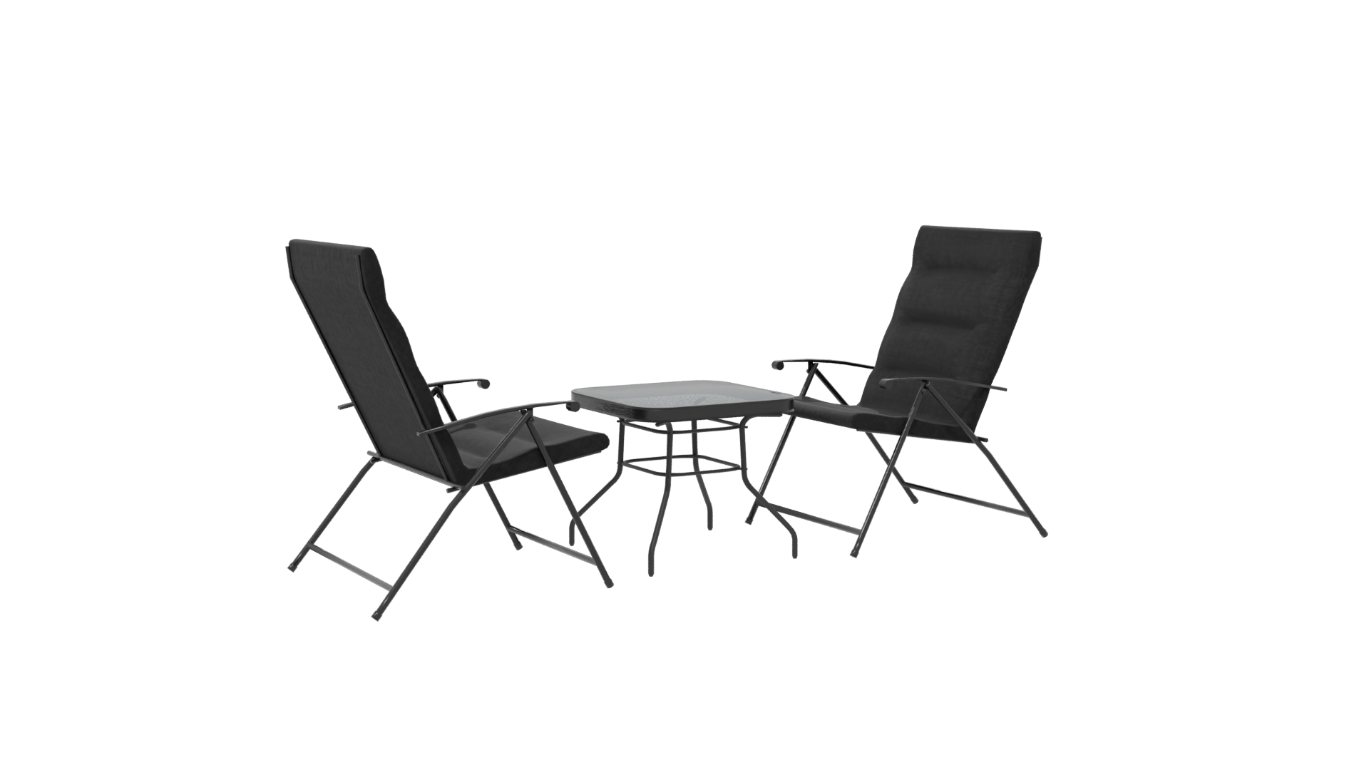 Stylish Outdoor Lounge Chair 3D - Professional 3D Model Render 7