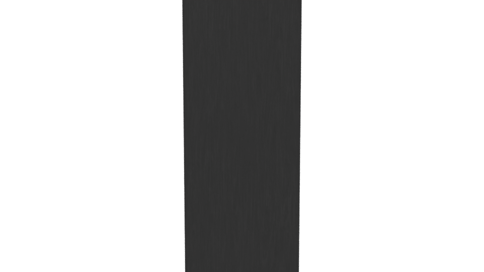 Minimalist Black Bookshelf 3D Model - Professional 3D Model Render 8