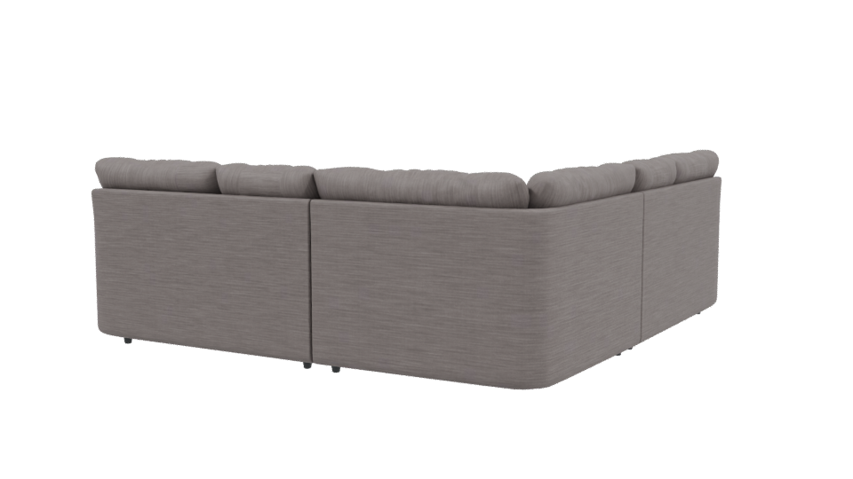 Modular Roma Sectional Sofa 3D - Professional 3D Model Render 3