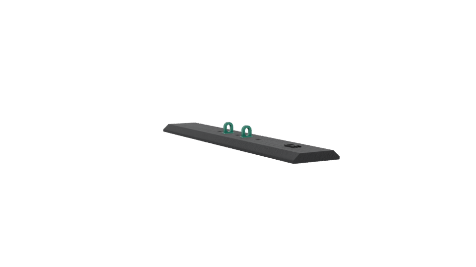 Minimalist Black Display Shelf Model - Professional 3D Model Render 13