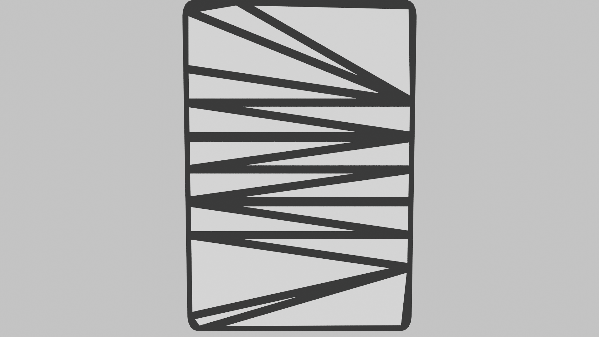 Stylish Metallic Switch Plate 3D - Professional 3D Model Render 14