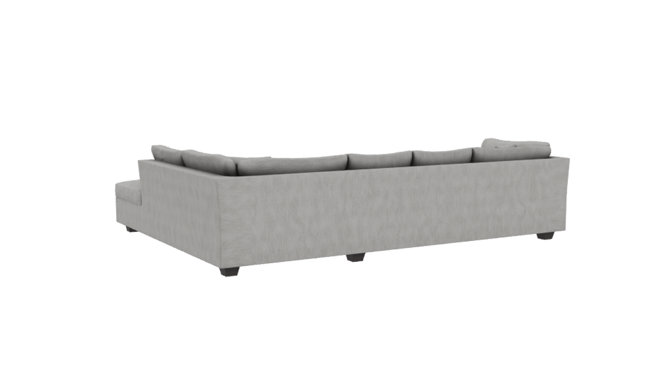 Luxurious Modern Sectional Sofa - Professional 3D Model Render 4