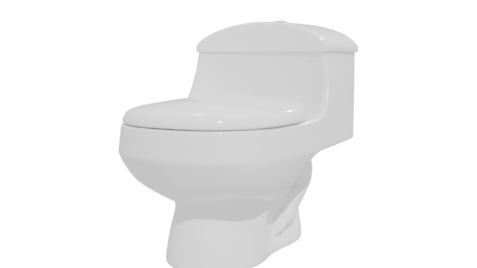 WC One Piece Montecarlo 3D - Professional 3D Model Render 12