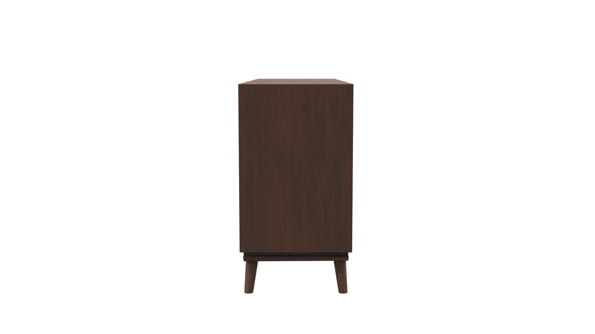 Stylish Wooden Cabinet Model - Professional 3D Model Render 8