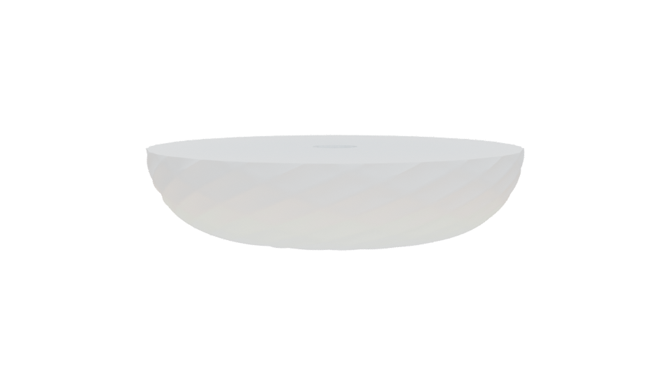 Stylish Modern Decorative Bowl 3D - Professional 3D Model Render 5