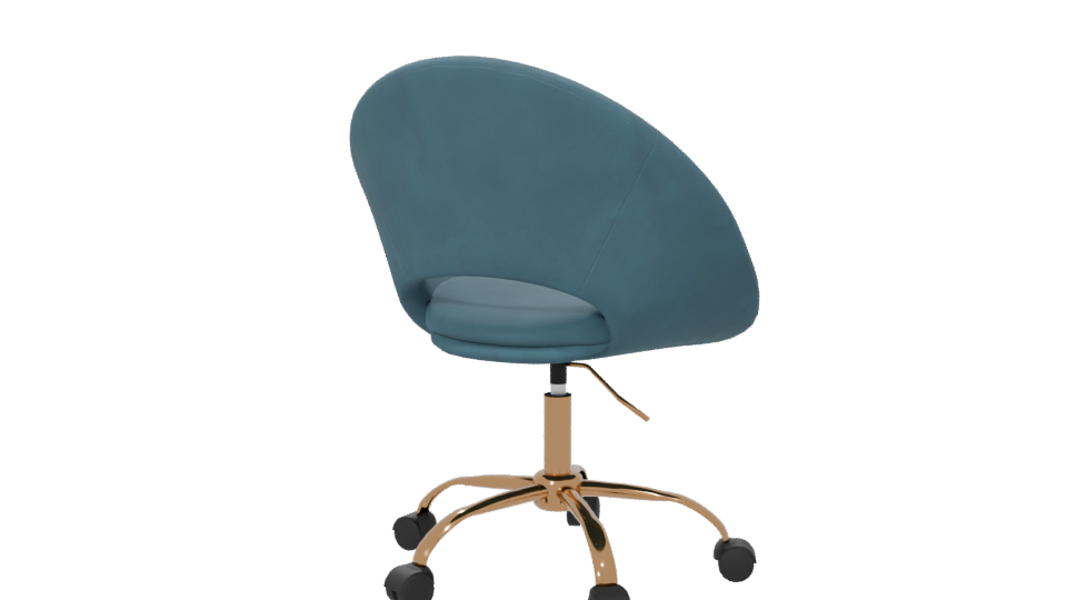 Stylish Modern Office Chair 3D - Professional 3D Model Render 6