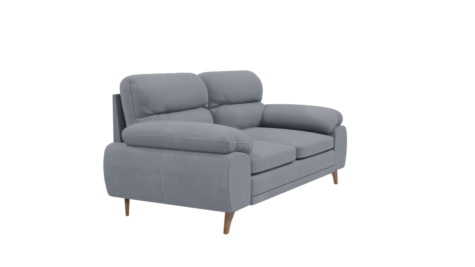 Contemporary Loveseat Sofa 3D - Professional 3D Model Render 9
