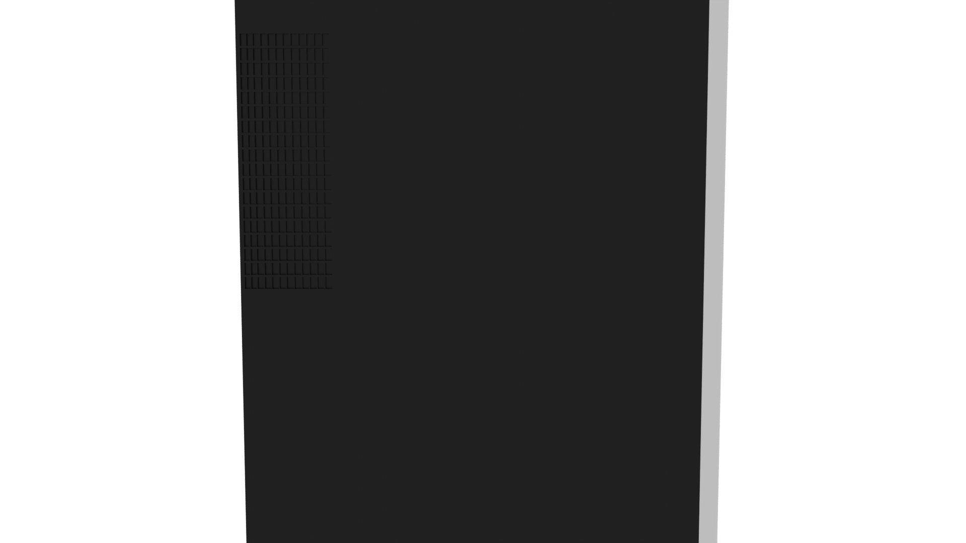 Sleek Glass Front Wine Cooler 3D Model - Professional 3D Model Render 5