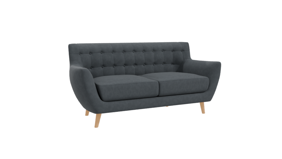 Contemporary Two-Seater Sofa Model - Professional 3D Model Render 10
