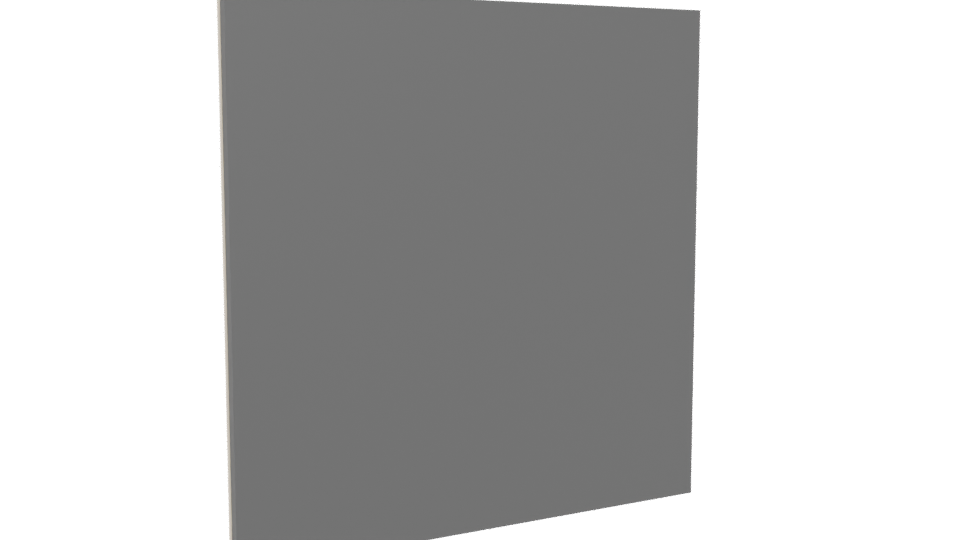 Modern Wall Storage Unit 3D - Professional 3D Model Render 4