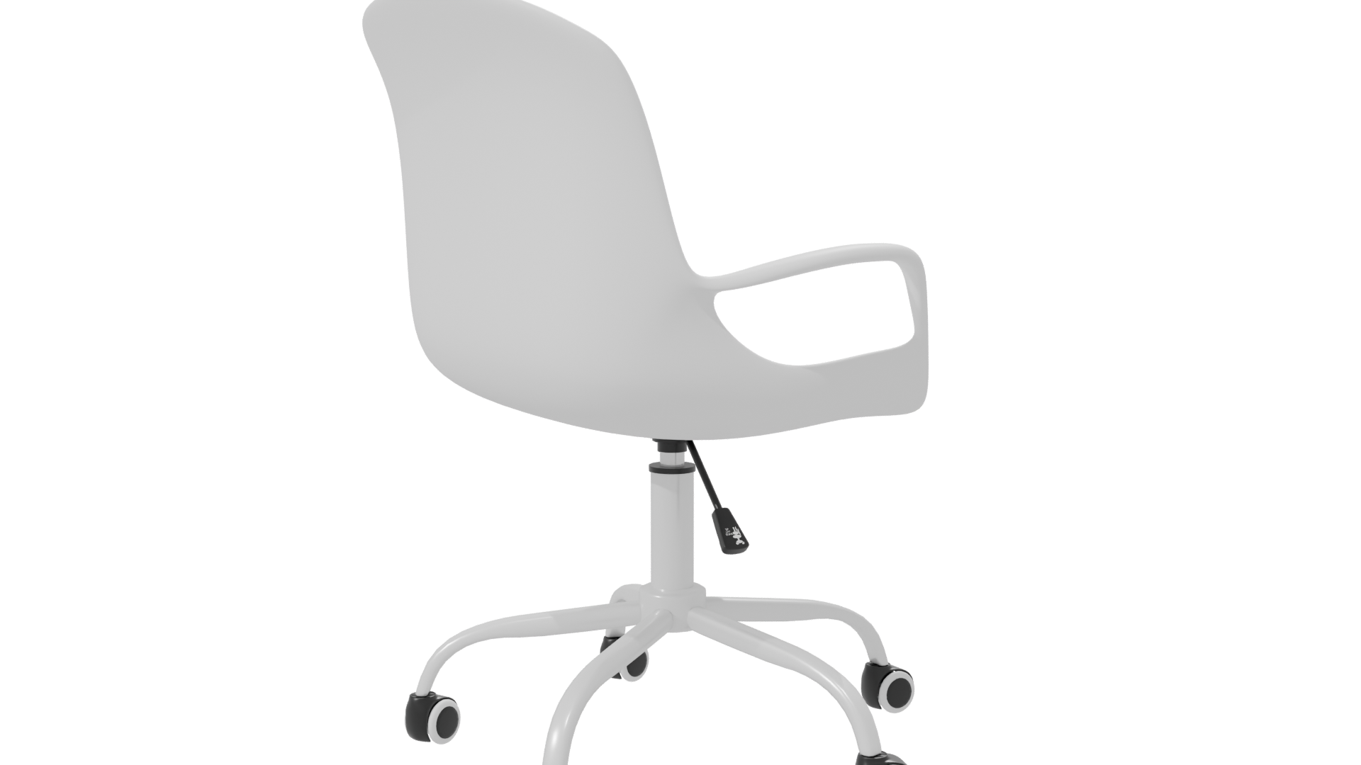 Sleek Modern Office Chair 3D - Professional 3D Model Render 19