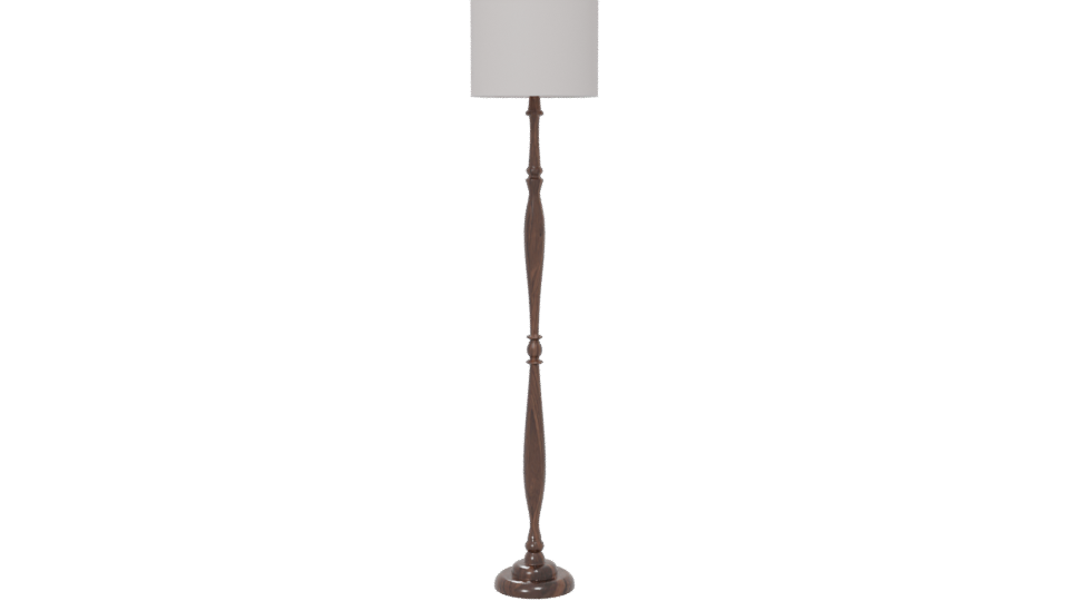 Elegant Floor Lamp 3D Model - Professional 3D Model Render 6