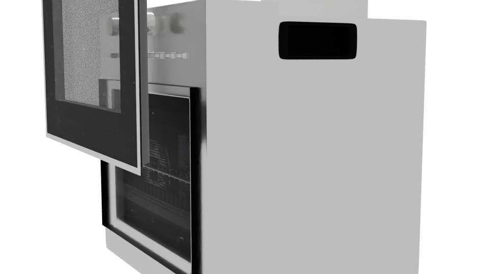 Sleek Built-In Electric Oven 3D Model - Professional 3D Model Render 13