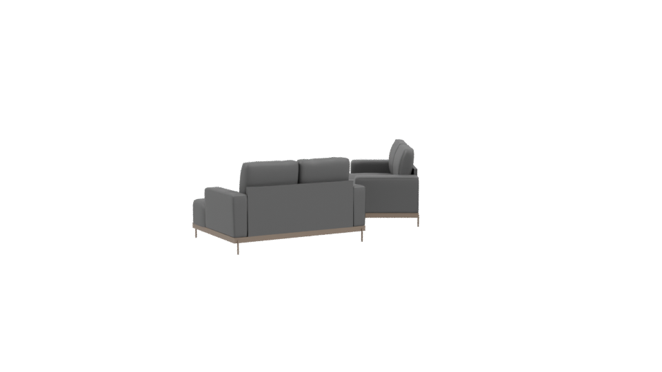 Elegant Modern Sofa Set 3D - Professional 3D Model Render 3