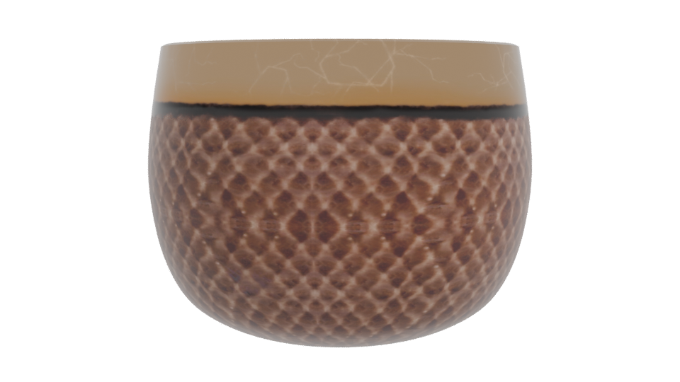 Stylized Decorative Container Model - Professional 3D Model Render 11