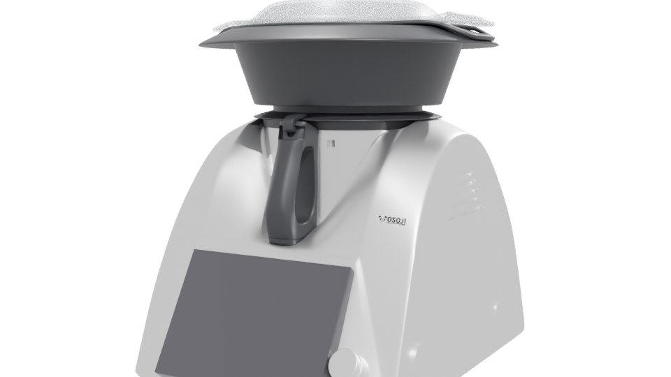 Smart Cooking Appliance 3D Model - Professional 3D Model Render 12