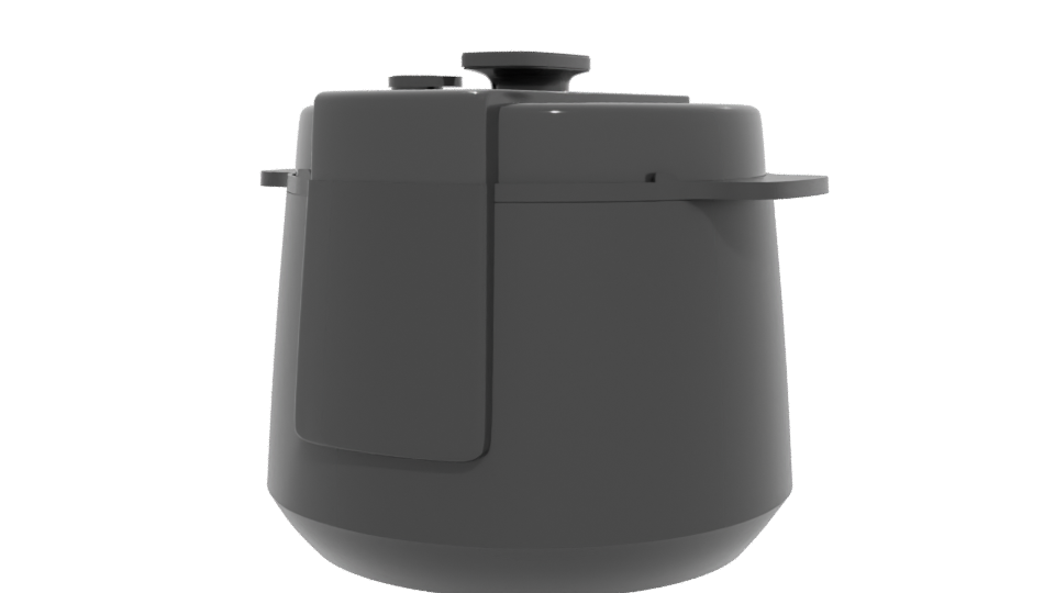 Versatile Electric Multi-Cooker 3D Model - Professional 3D Model Render 12