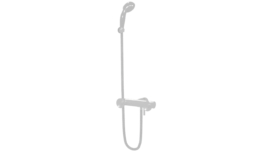 Milan Shower Set 3D Model - Professional 3D Model Render 6