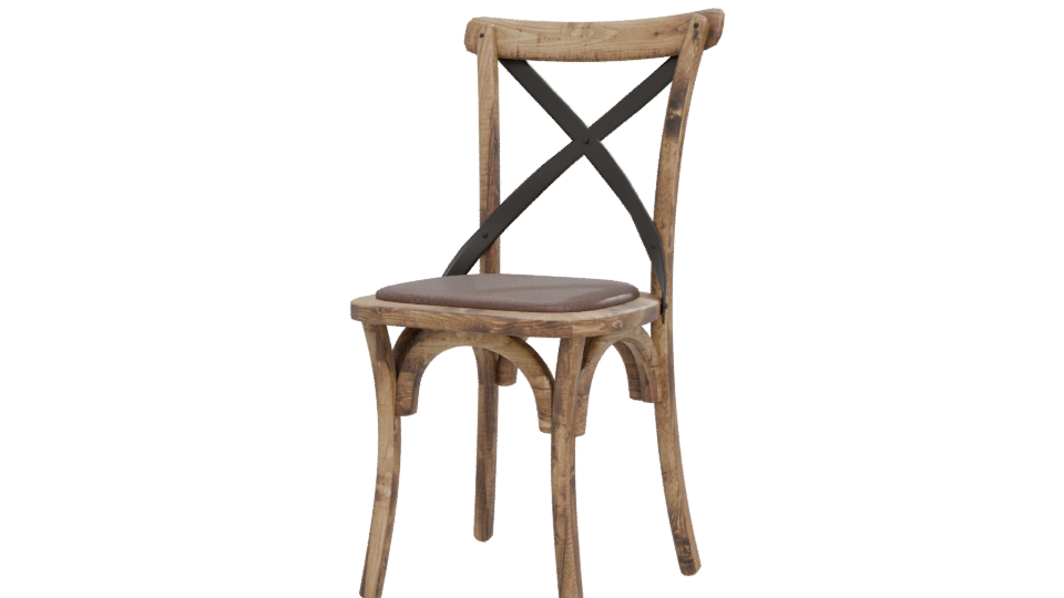 Corsica Dining Chair 3D Model - Professional 3D Model Render 12