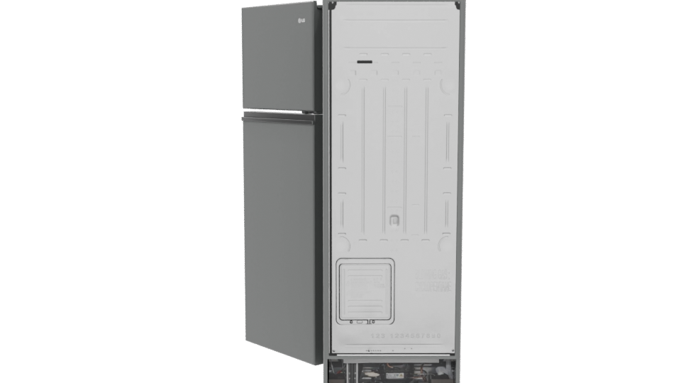 Realistic Household Refrigerator 3D Model - Professional 3D Model Render 5