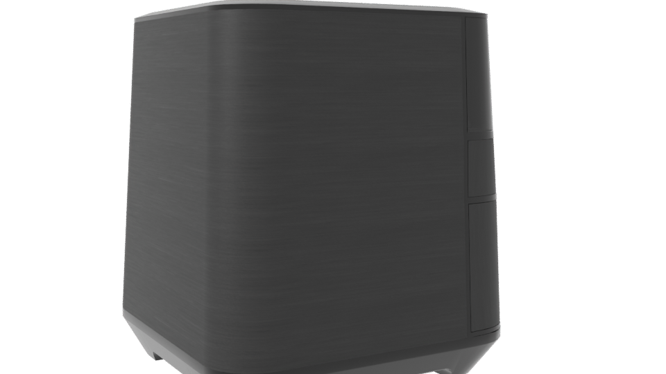 Stylish Air Fryer 3D Model - Professional 3D Model Render 7