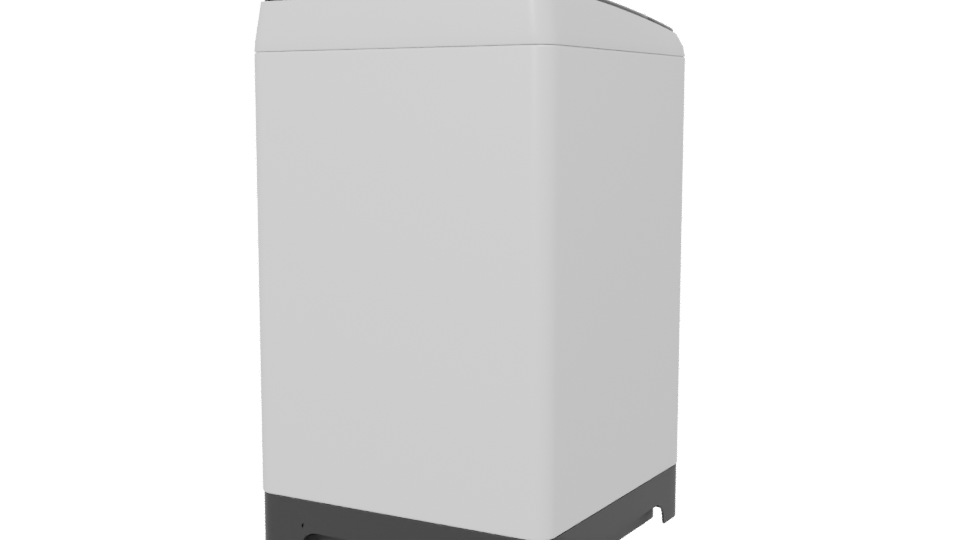 Modern Household Waste Bin 3D - Professional 3D Model Render 6