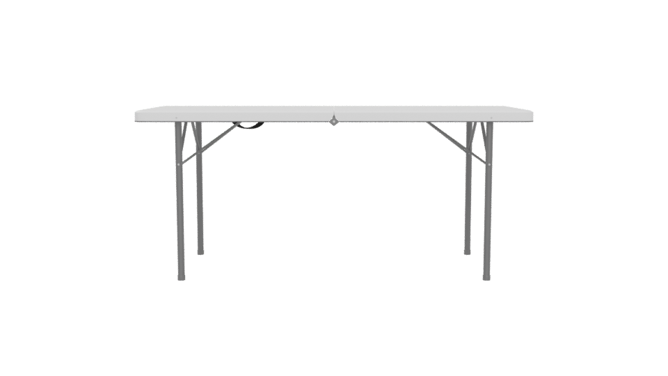 Folding Table 3D Model - Professional 3D Model Render 5