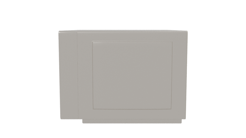 Sleek Modern Microwave Oven 3D - Professional 3D Model Render 2