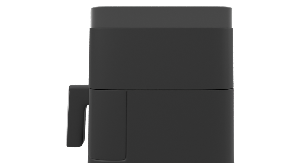 Sleek Air Fryer 3D Model - Professional 3D Model Render 2