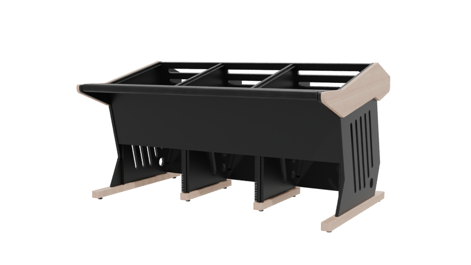 Contemporary Storage Table 3D Model - Professional 3D Model Render 12