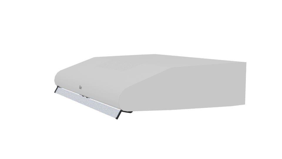 Sleek Modern Kitchen Hood Model - Professional 3D Model Render 13