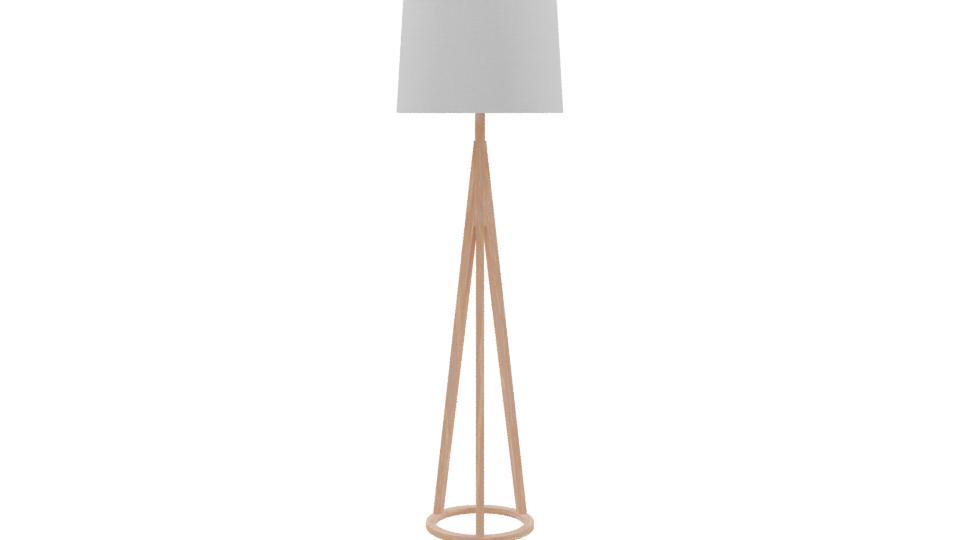 Stylish Minimalist Floor Lamp 3D - Professional 3D Model Render 9