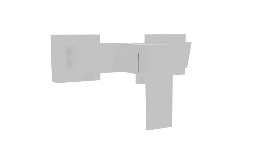 Contemporary Wall Mounted Faucet 3D - Professional 3D Model Render 10