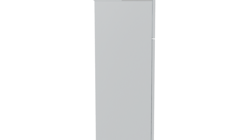 Sleek White Refrigerator 3D - Professional 3D Model Render 8