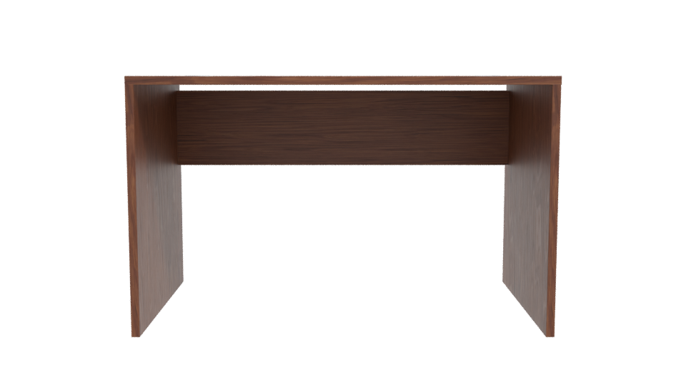 Stylish Wooden Office Table 3D - Professional 3D Model Render 11