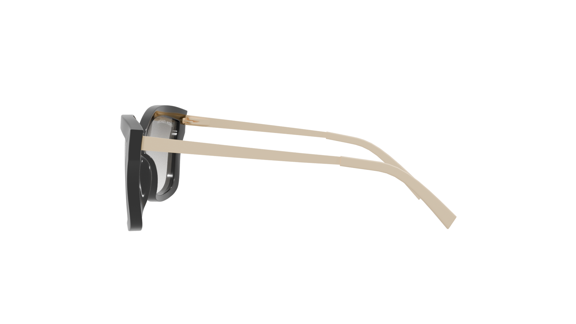 Stylish Cat-Eye Sunglasses Model - Professional 3D Model Render 2