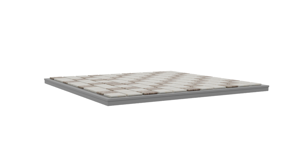 Stylish Ceramic Tile Floor 3D - Professional 3D Model Render 13