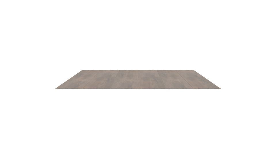 Stylish Wooden Dining Table 3D - Professional 3D Model Render 2