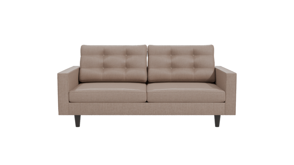 Stylish Upholstered Sofa Model - Professional 3D Model Render 11