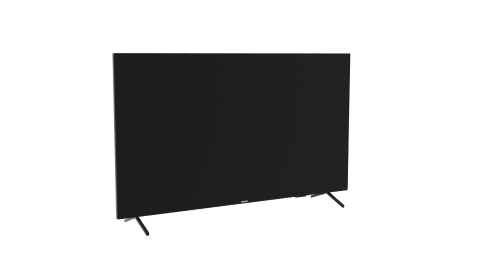 Sleek Flat Screen TV Model - Professional 3D Model Render 10