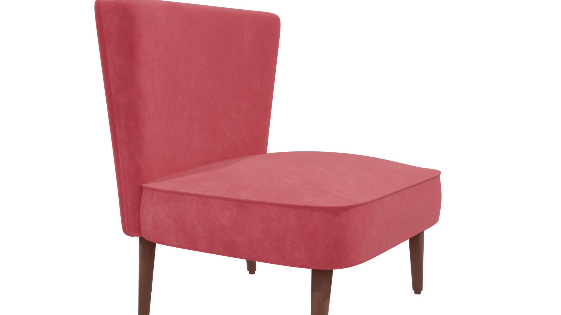 Stylish Modern Accent Chair 3D Model - Professional 3D Model Render 9