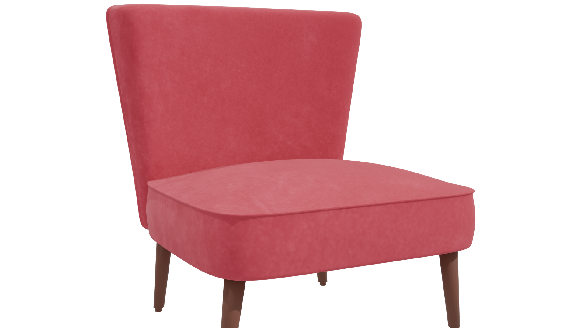 Stylish Modern Accent Chair 3D Model - Professional 3D Model Render 10