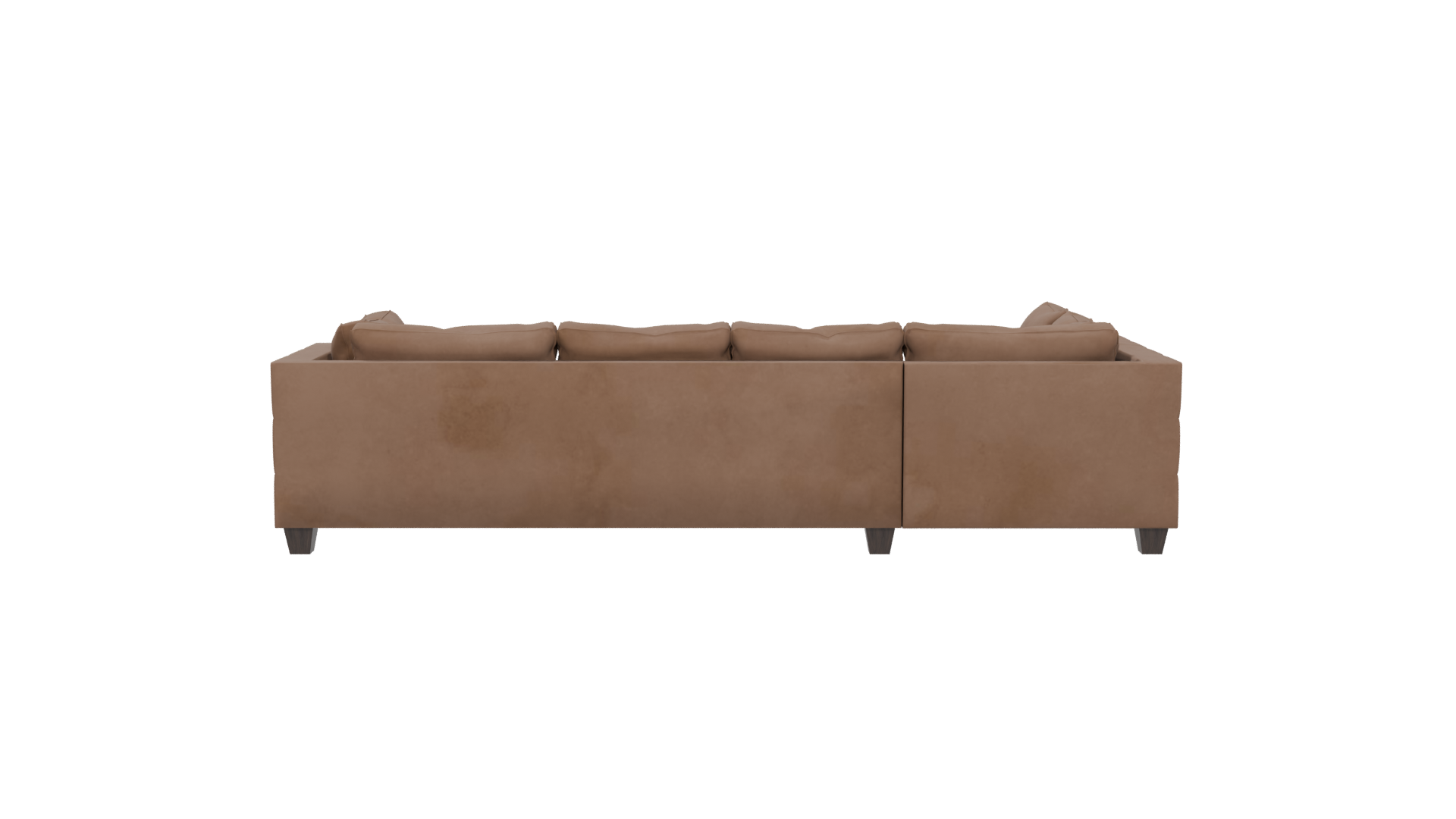 Stylish L-Shaped Sofa Model - Professional 3D Model Render 5