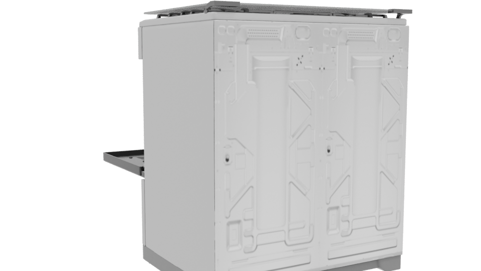 Modern Kitchen Oven Stove 3D - Professional 3D Model Render 4