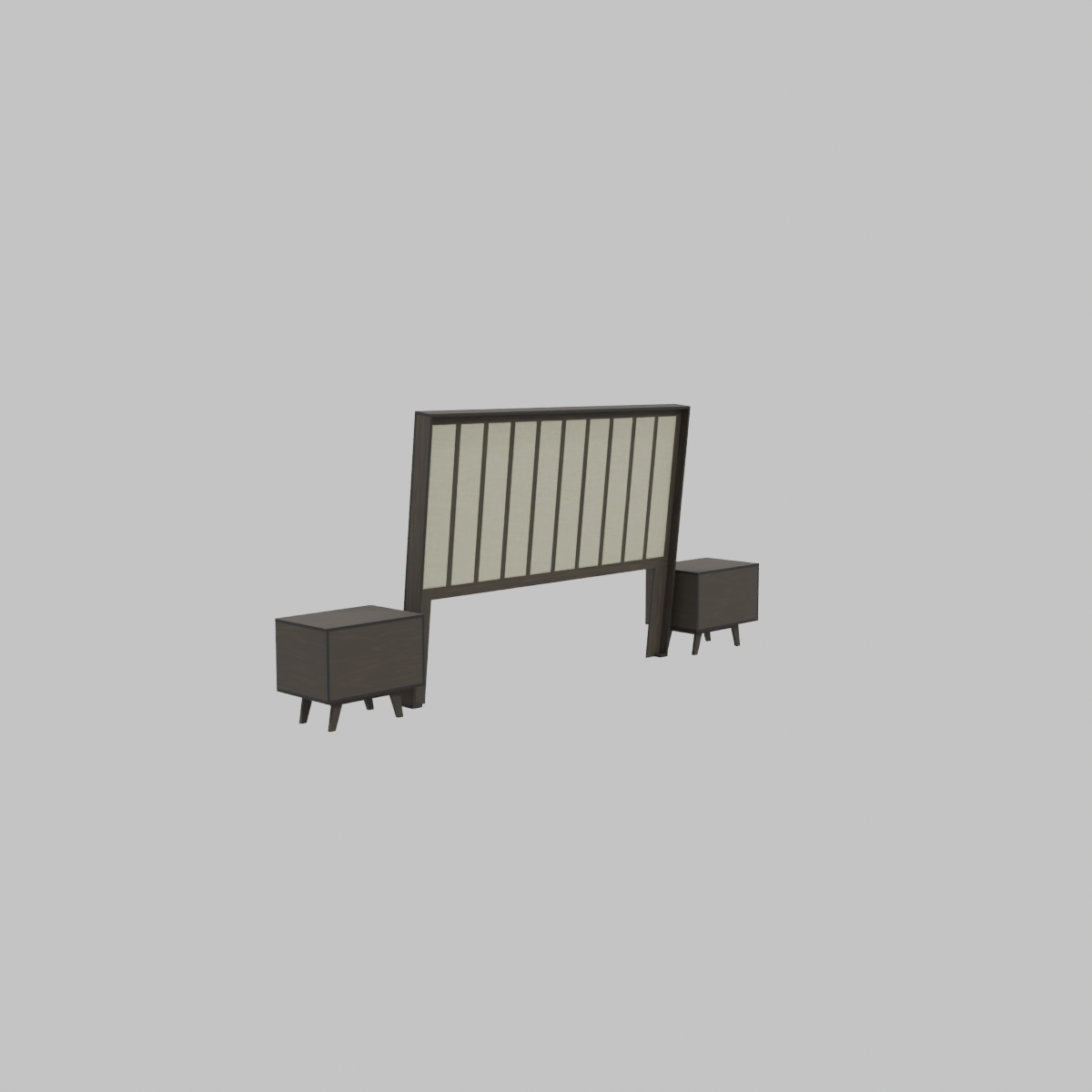 RESPALDO KING CON MESAS DE NOCHE