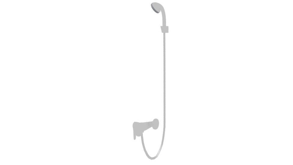 Stylish Shower Head Model 3D - Professional 3D Model Render 3
