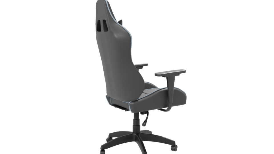 Ergonomic Gaming Chair 3D Model - Professional 3D Model Render 7