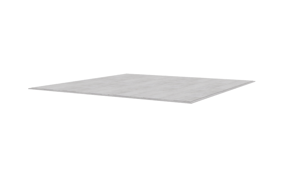 Stylish White Floor Tile Model - Professional 3D Model Render 3