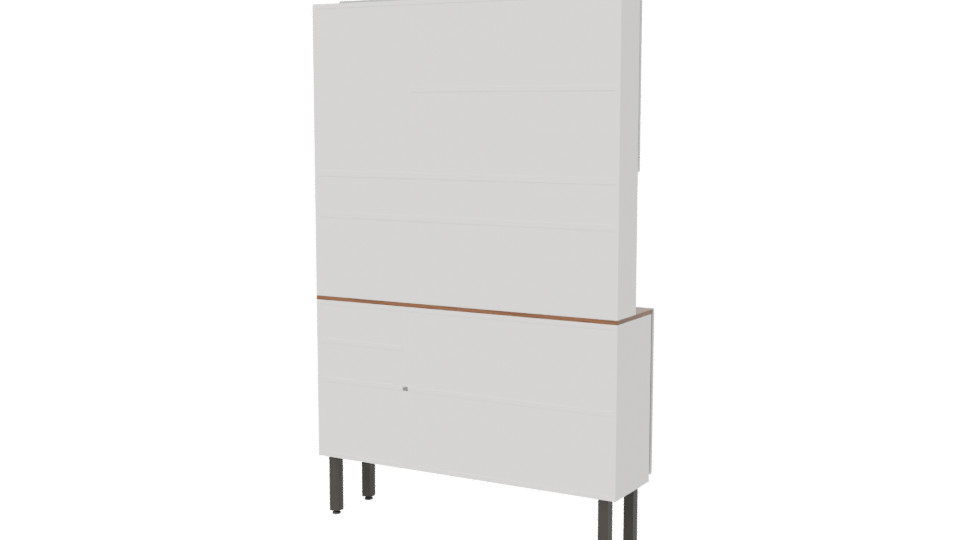 Modern Kitchen Cabinet 3D Model - Professional 3D Model Render 6