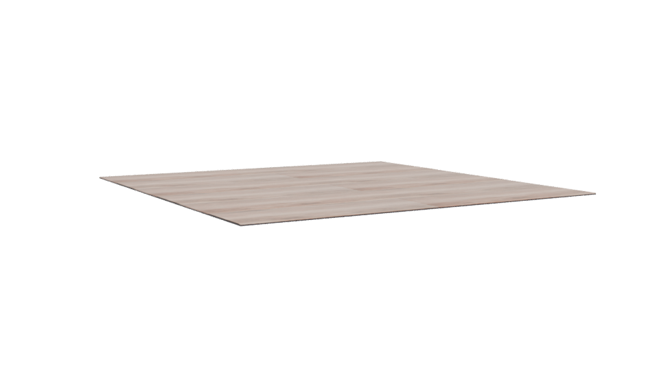 Stylish Wooden Plank 3D Model - Professional 3D Model Render 4